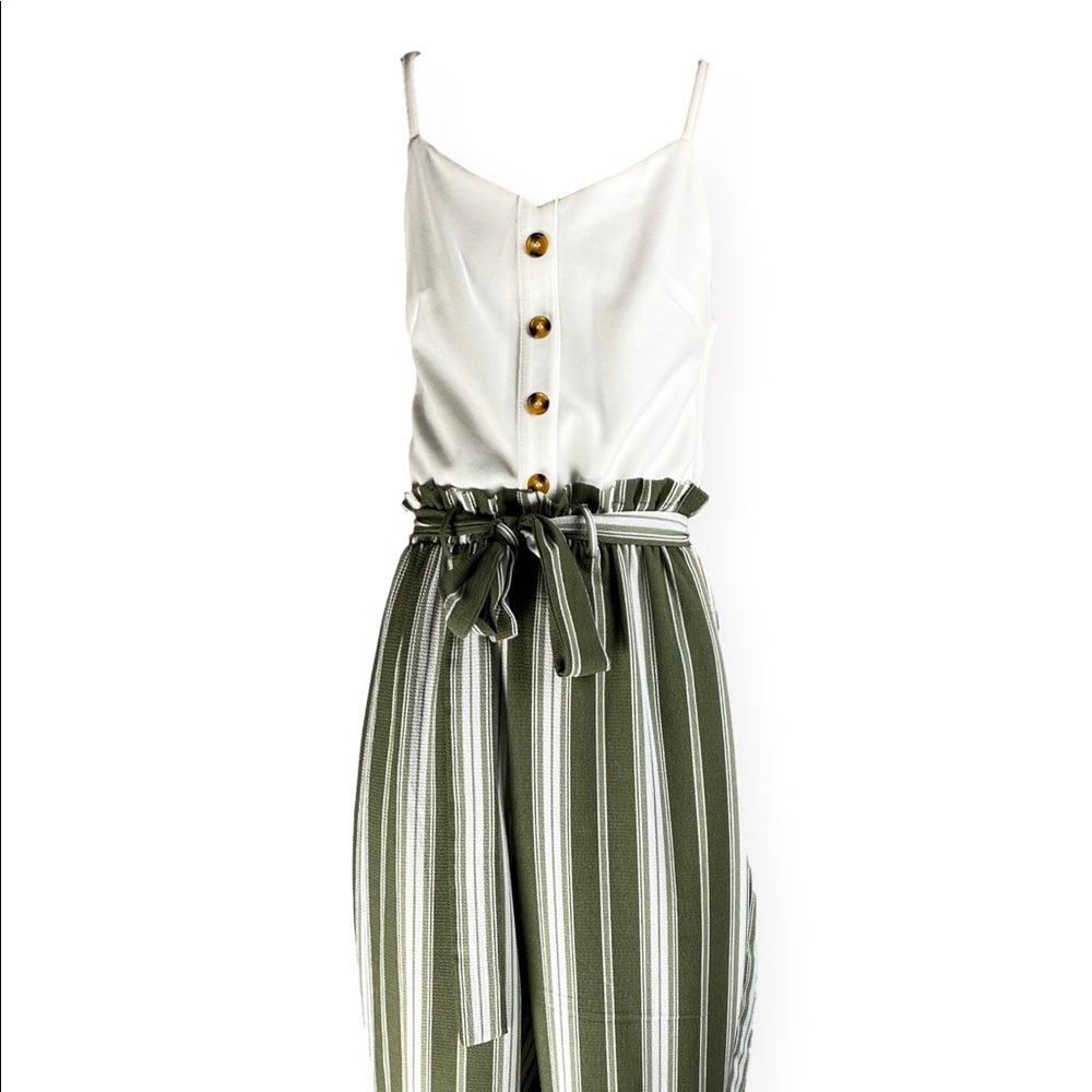 Stripped jumpsuit